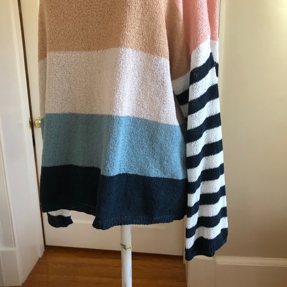 Casual Obsession Striped Sweater Medium - Picture 4 of 13
